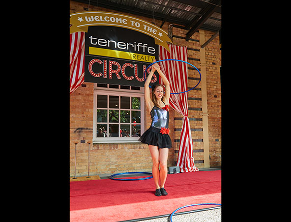 Hula Hooper Circus Acts Brisbane - Roving Entertainment - Performers